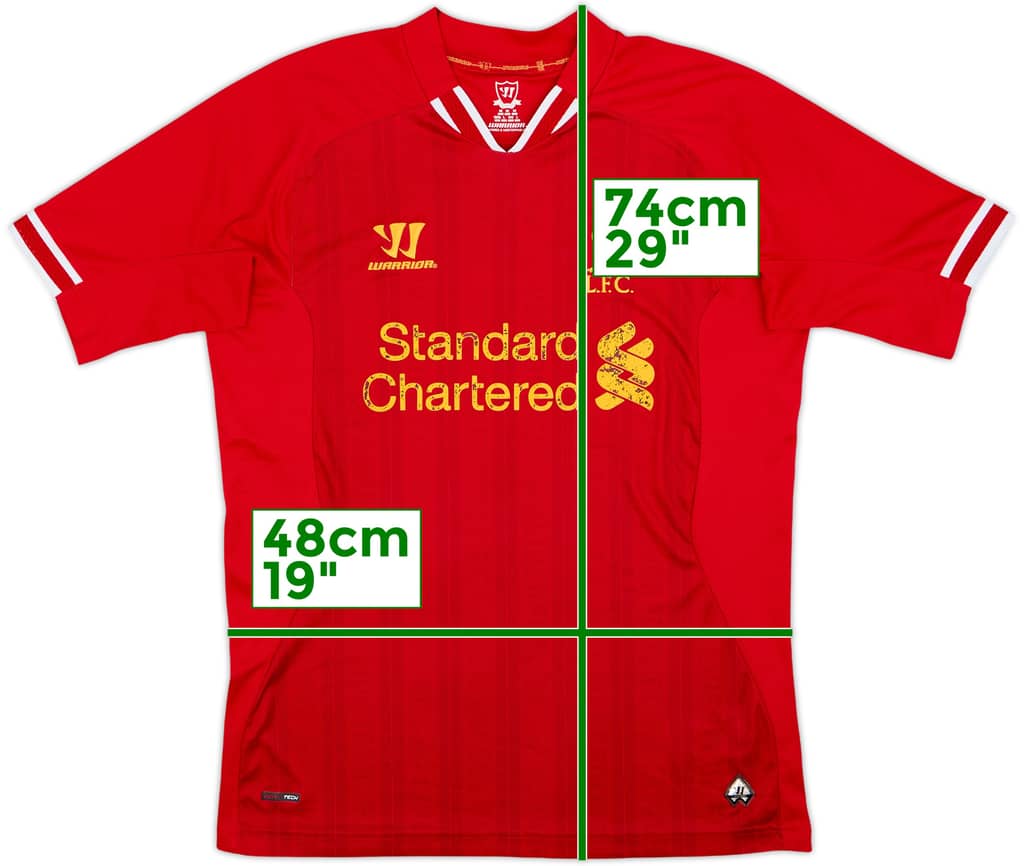 2013-14 Liverpool Home Shirt - 5/10 - (M)