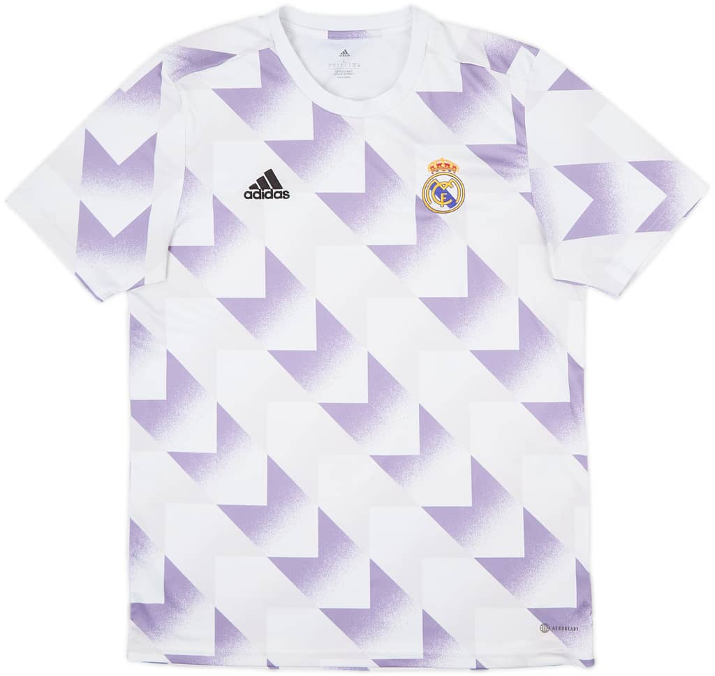 2022-23 Real Madrid adidas Training Shirt - 8/10 - (L)