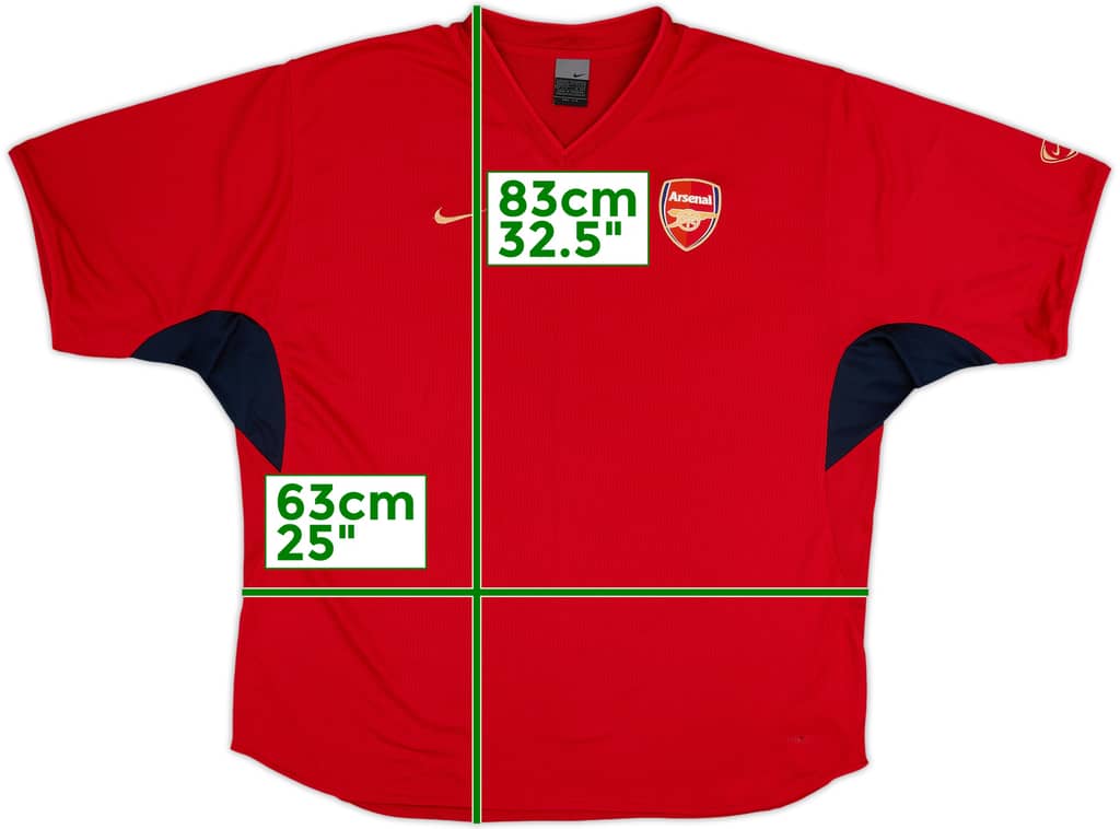 2003-04 Arsenal Nike Training Shirt - 9/10 - (XXL)