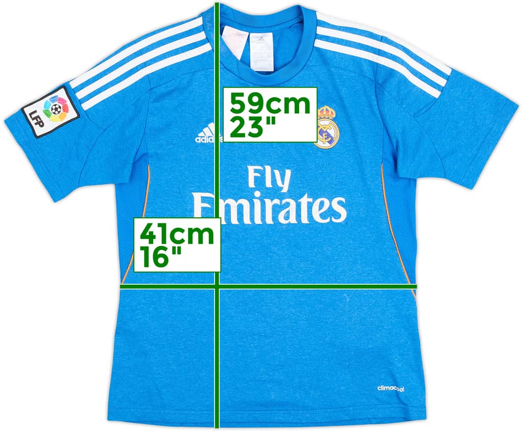 2013-14 Real Madrid Away Shirt - 6/10 - (11-12 Years)