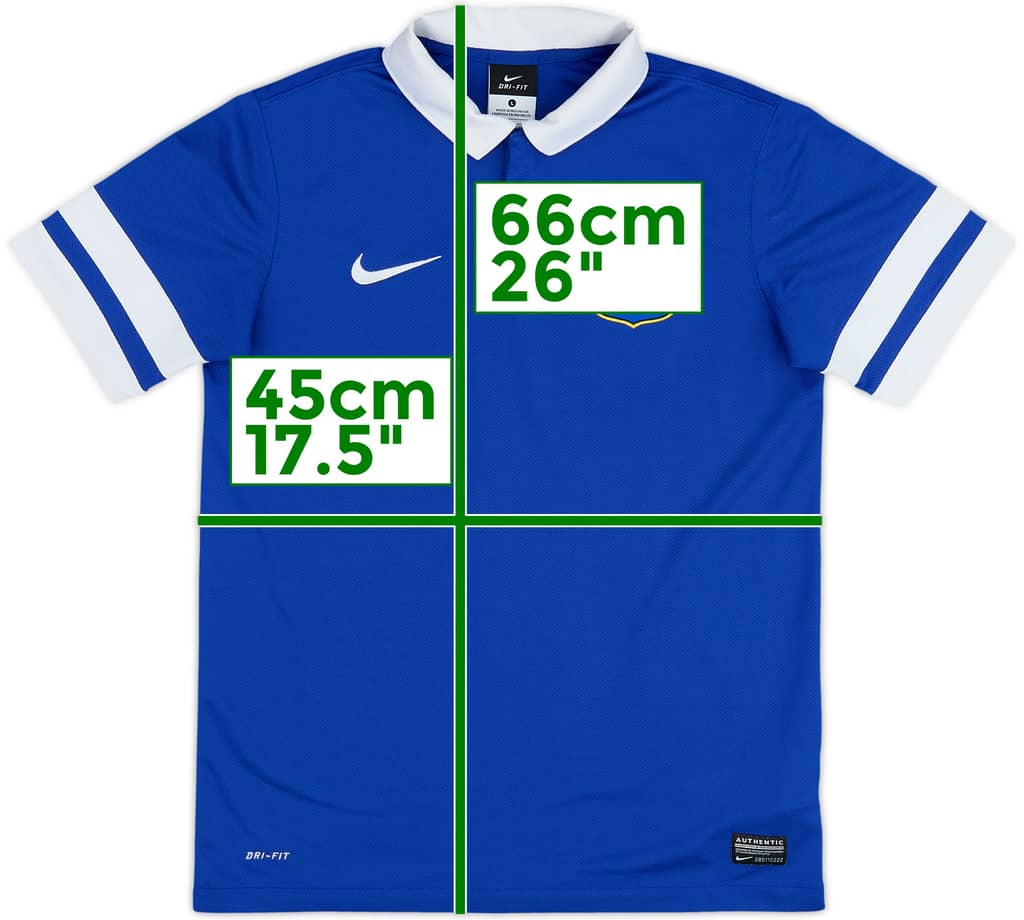 2013-14 Everton Home Shirt - 7/10 - (L.Boys)