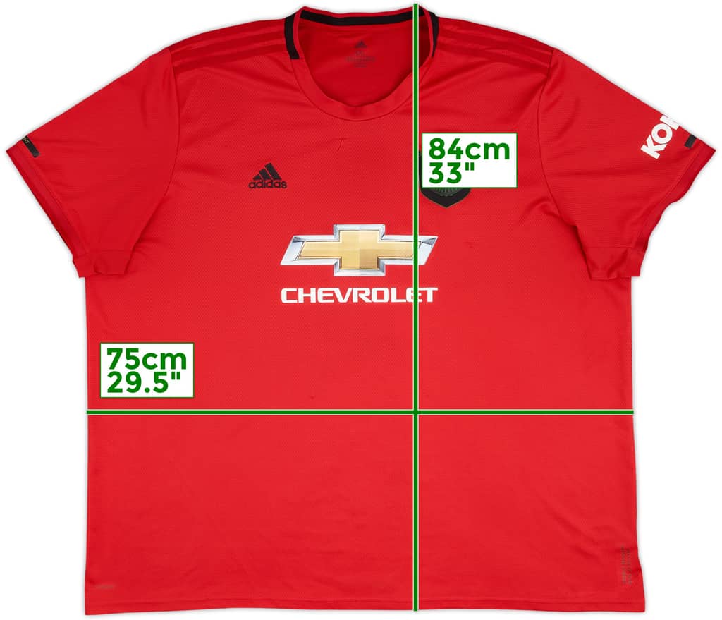 2019-20 Manchester United Home Shirt - 6/10 - (4XL)