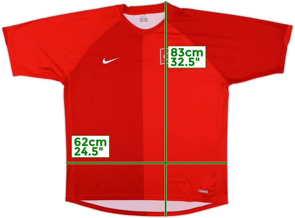 2006-08 Turkey Home Shirt - 10/10 - (XL)