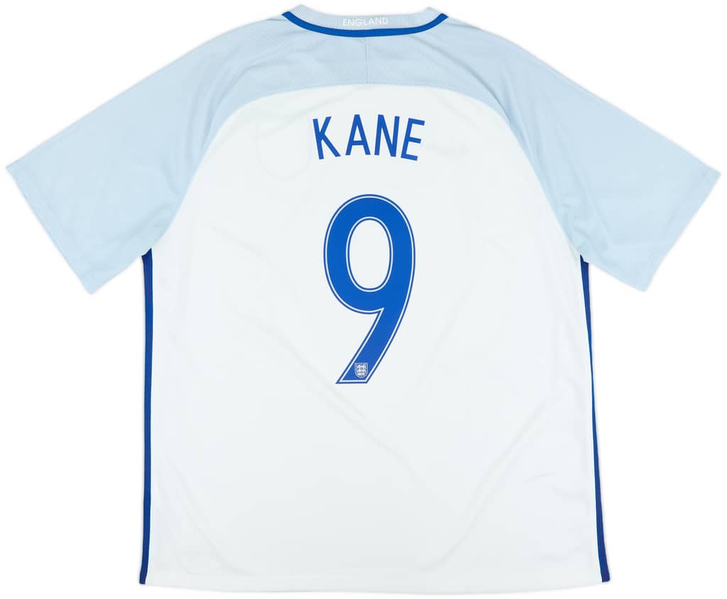 2016-17 England Home Shirt Kane #9 - 7/10 - (XXL)