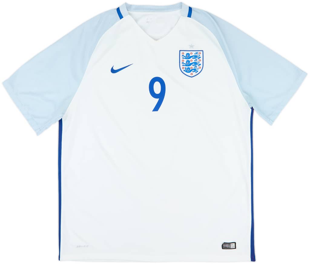 2016-17 England Home Shirt Kane #9 - 7/10 - (XXL)