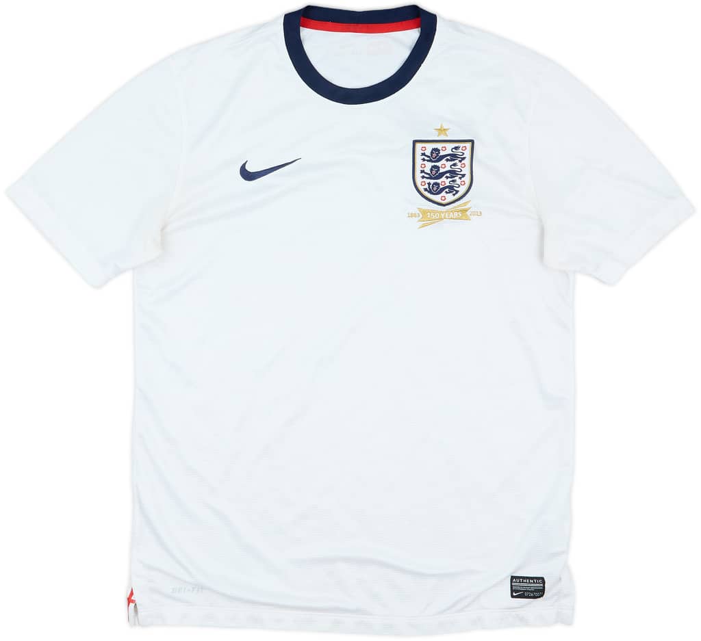 2013 England 150th Anniversary Home Shirt - 5/10 - (M)