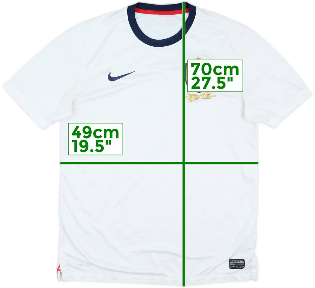 2013 England 150th Anniversary Home Shirt - 5/10 - (M)