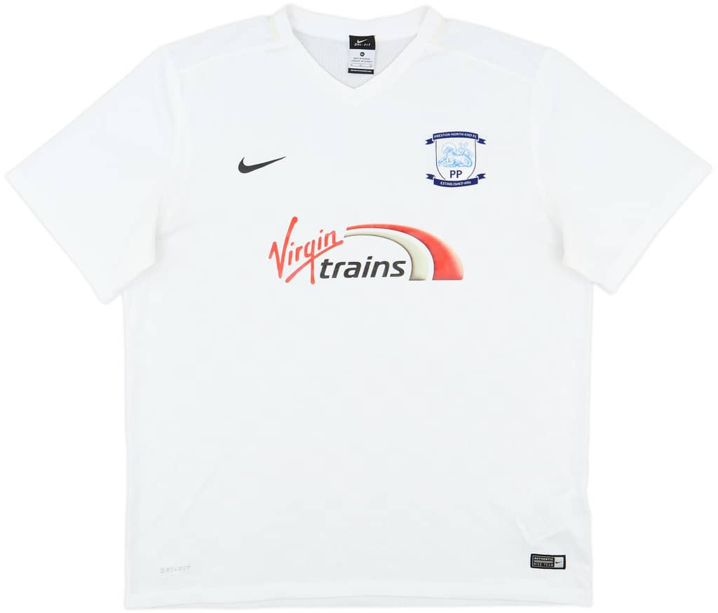 2015-16 Preston North End Home Shirt - 8/10 - (XL)