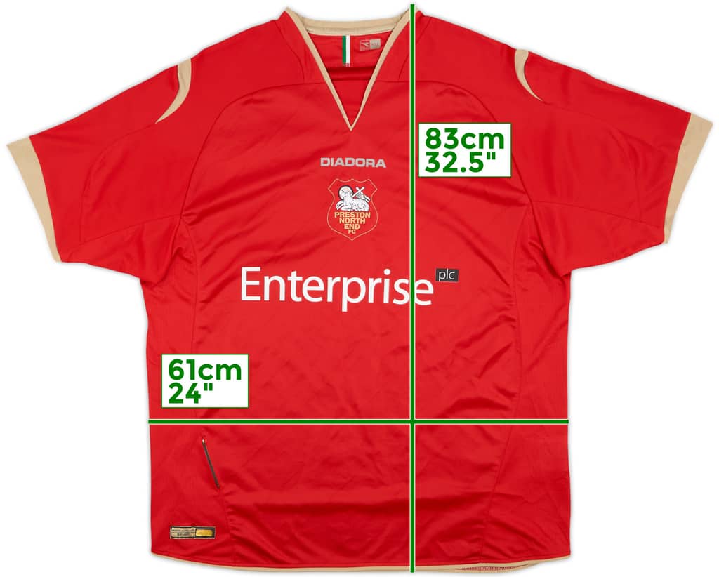 2007-08 Preston Away Shirt - 8/10 - (XXL)