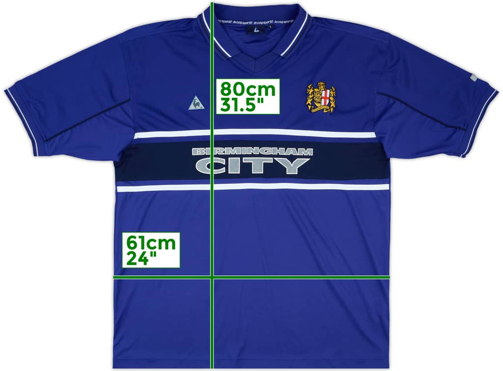 2000-01 Birmingham City Le Coq Sportif Training Shirt - 10/10 - (L)