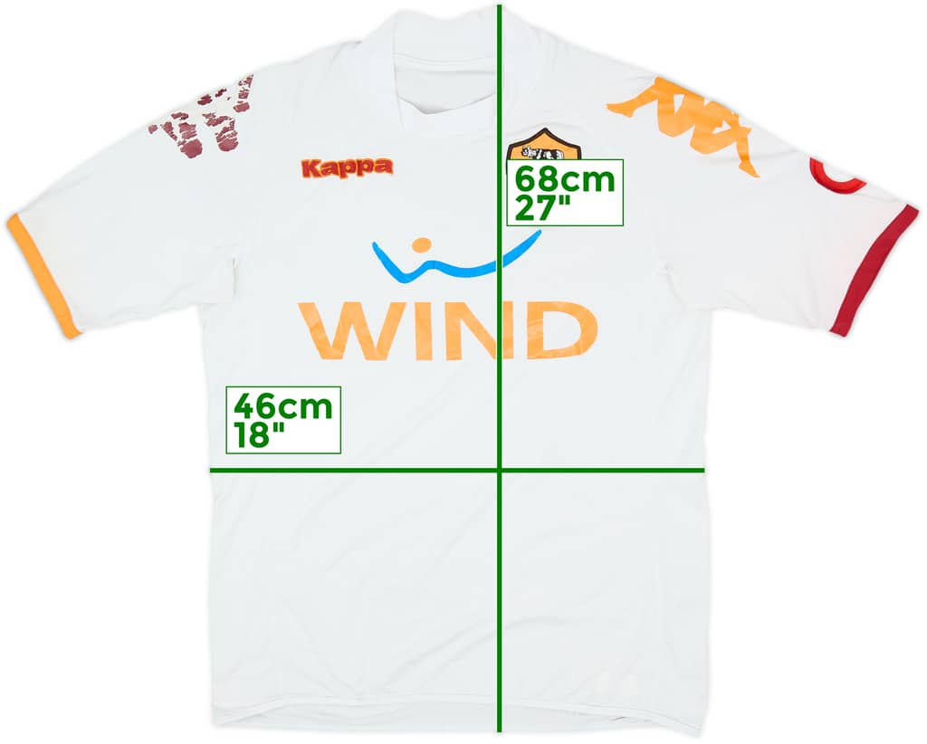2008-09 Roma Away Shirt - 5/10 - (M)