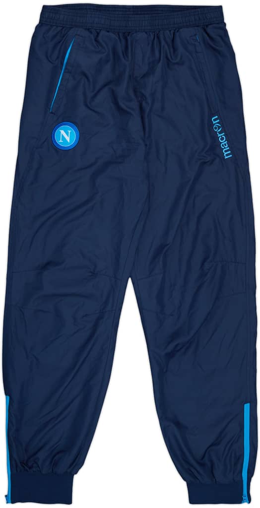 2012-13 Napoli Macron Track Pants/Bottoms - 8/10 - (XL)