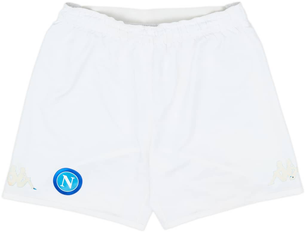 2017-18 Napoli Home Shorts - 5/10 - (XXL)