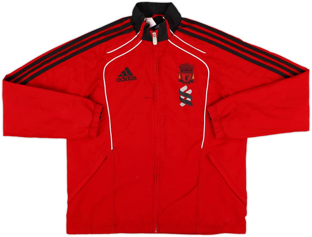 2010-11 Liverpool adidas Track Jacket - 7/10 - (L.Boys)
