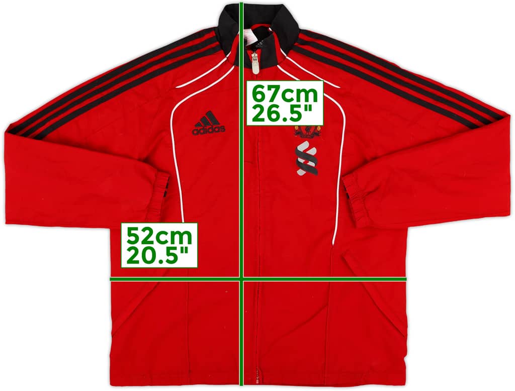 2010-11 Liverpool adidas Track Jacket - 7/10 - (L.Boys)
