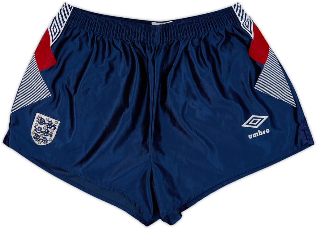 1990-92 England Home Shorts - 9/10 - (L)