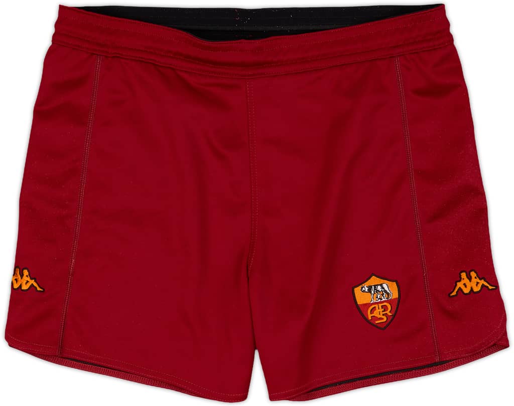 2002-03 Roma European Home Shorts - 9/10 - (XL)