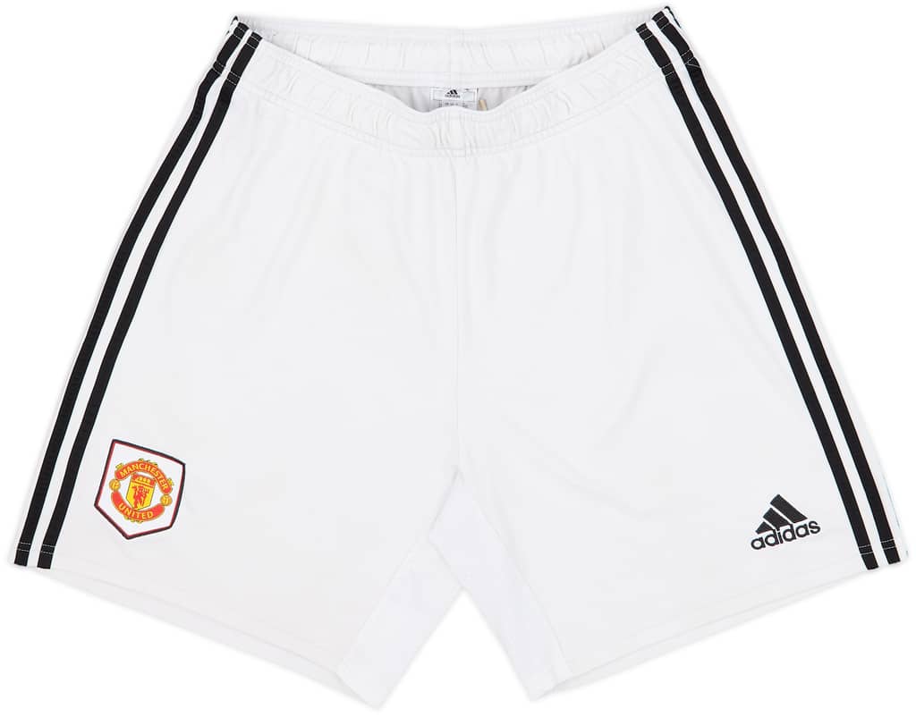 2022-23 Manchester United Home Shorts - 8/10 - (L)