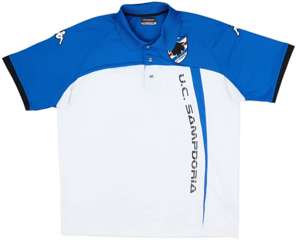 2008-09 Sampdoria Kappa Polo Shirt - 8/10 - (M)
