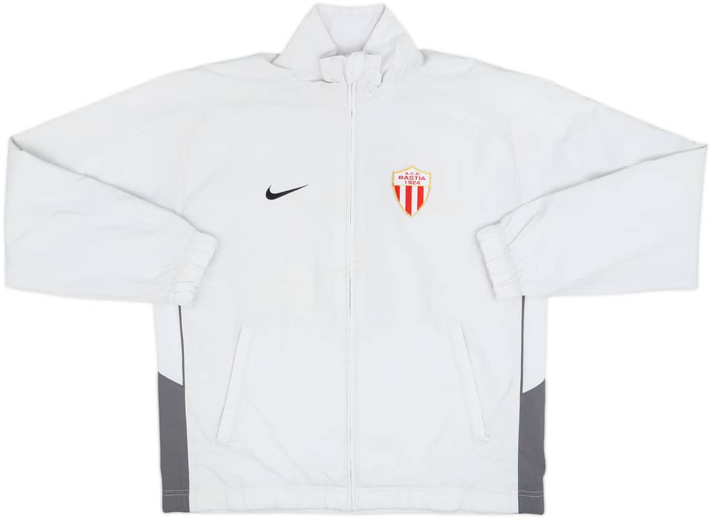 2011-12 AC Bastia Nike Track Jacket - 6/10 - (S)
