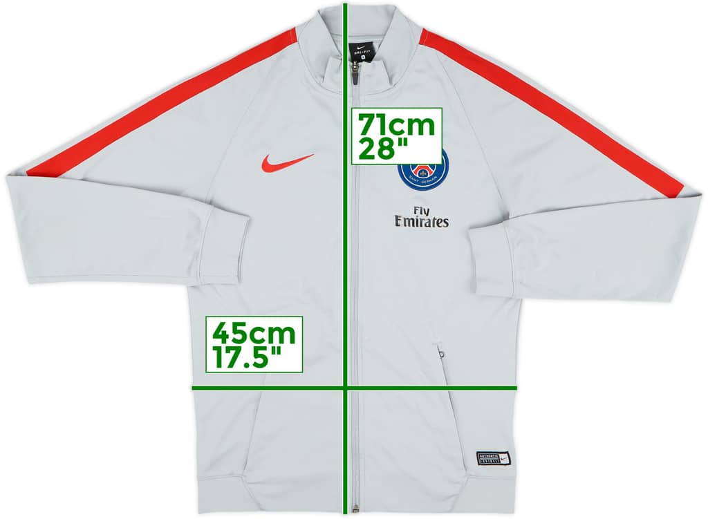 2016-17 Paris Saint-Germain Nike Track Jacket - 5/10 - (S)