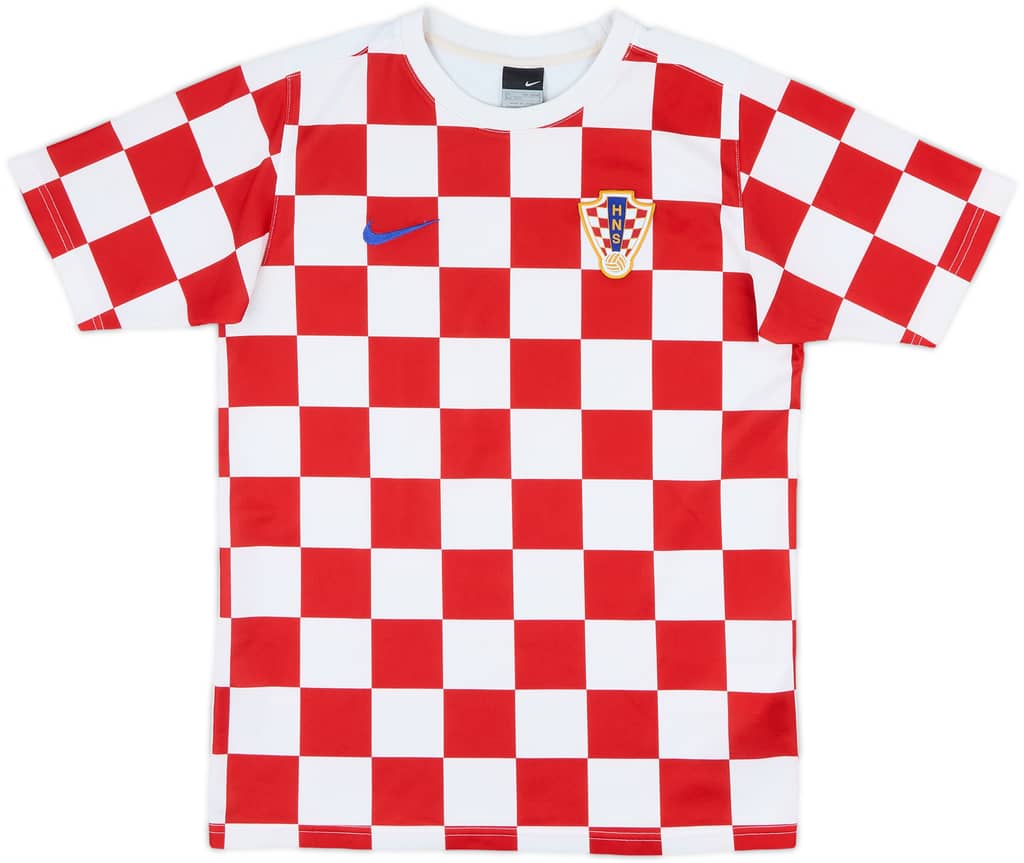 2006-08 Croatia Basic Home Shirt - 8/10 - (XL.Boys)