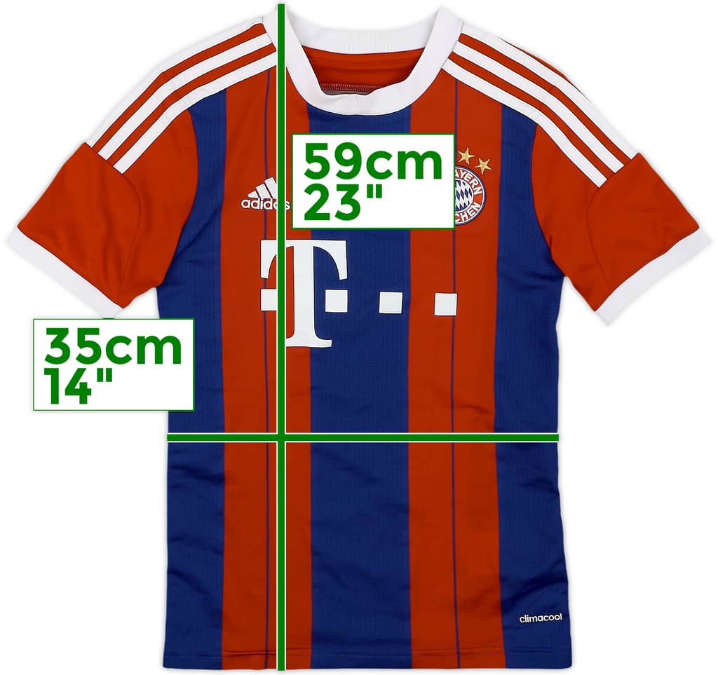 2015-16 Bayern Munich Home Shirt - 8/10 - (M.Boys)