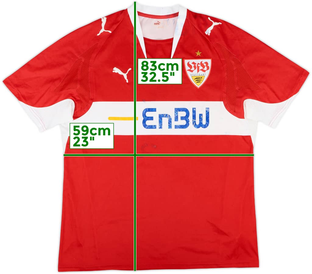 2007-08 Stuttgart Away Shirt - 4/10 - (XXL)