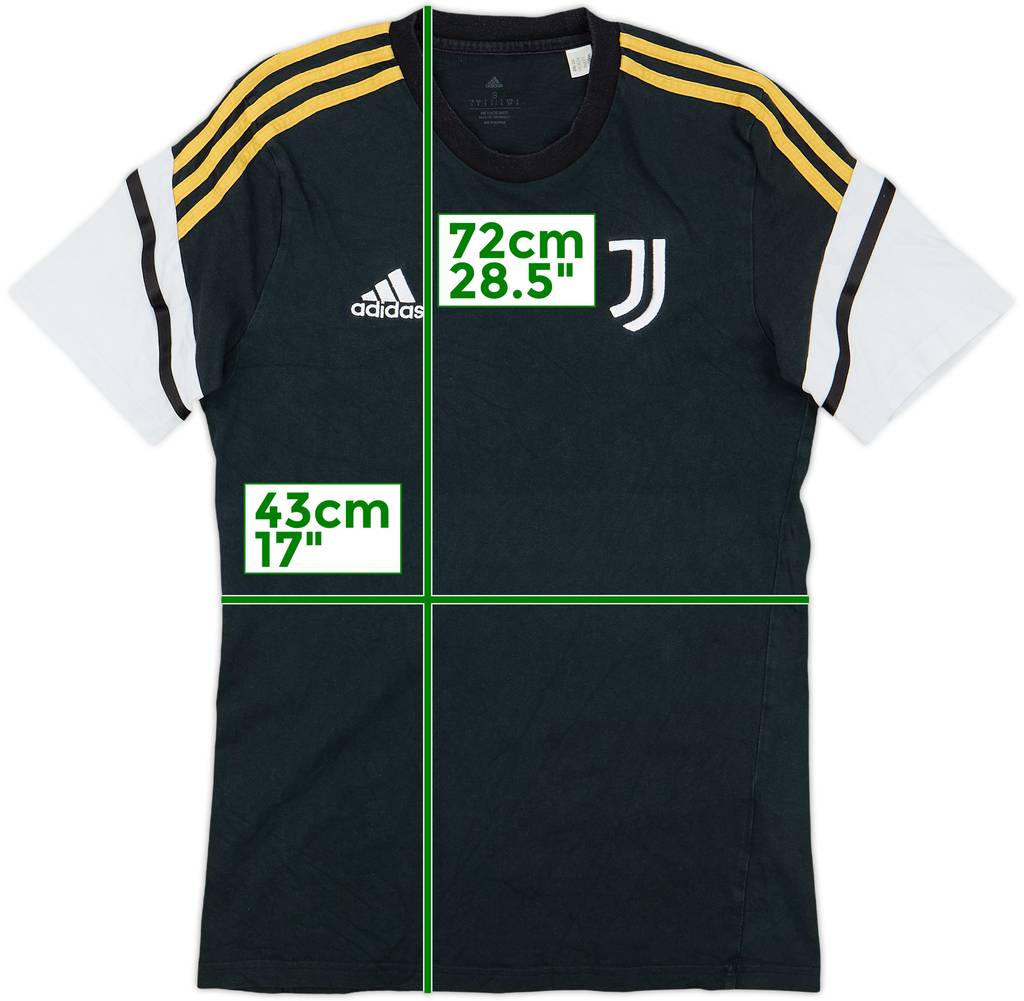 2022-23 Juventus adidas Cotton Tee - 7/10 - (S)