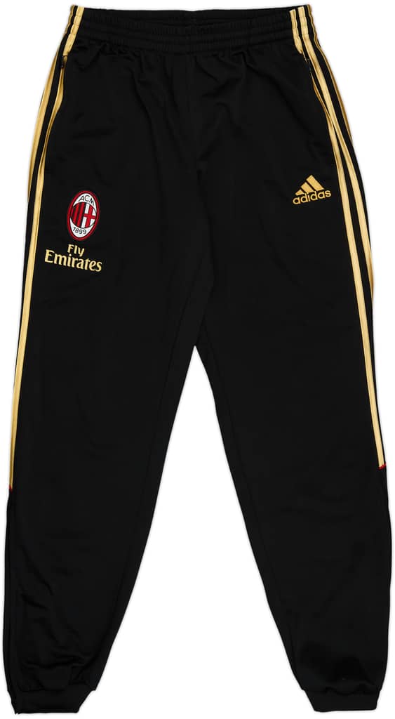 2010-11 AC Milan adidas Track Pants/Bottoms - 9/10 - (M)