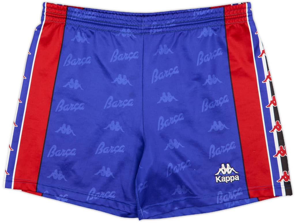 1995-97 Barcelona Home Shorts - 8/10 - (XL)