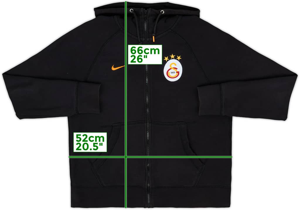 2013-14 Galatasaray Nike Hooded Track Jacket - 8/10 - (M)