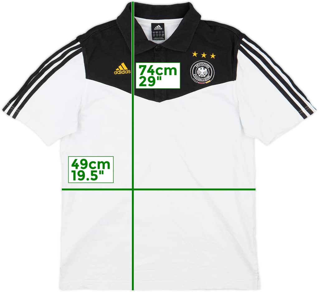 2008-09 Germany adidas Polo Shirt - 9/10 - (M)