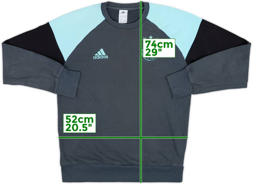 2016-17 Ajax adidas Sweat Top - 8/10 - (L)