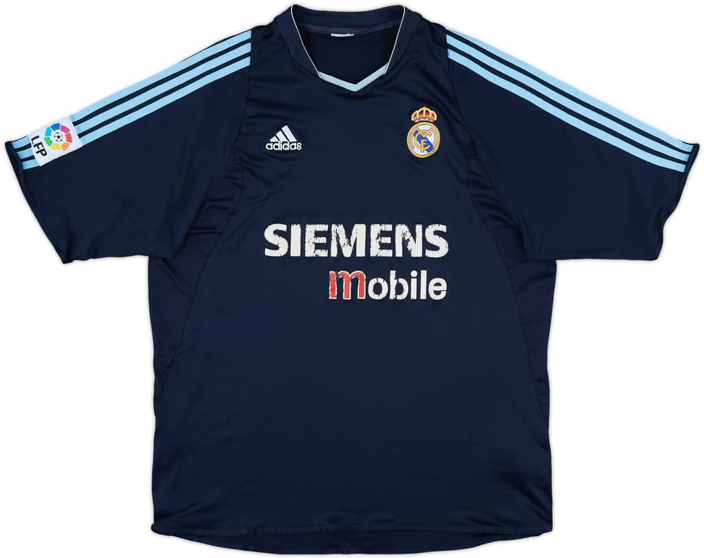 2003-04 Real Madrid Away Shirt - 4/10 - (L)