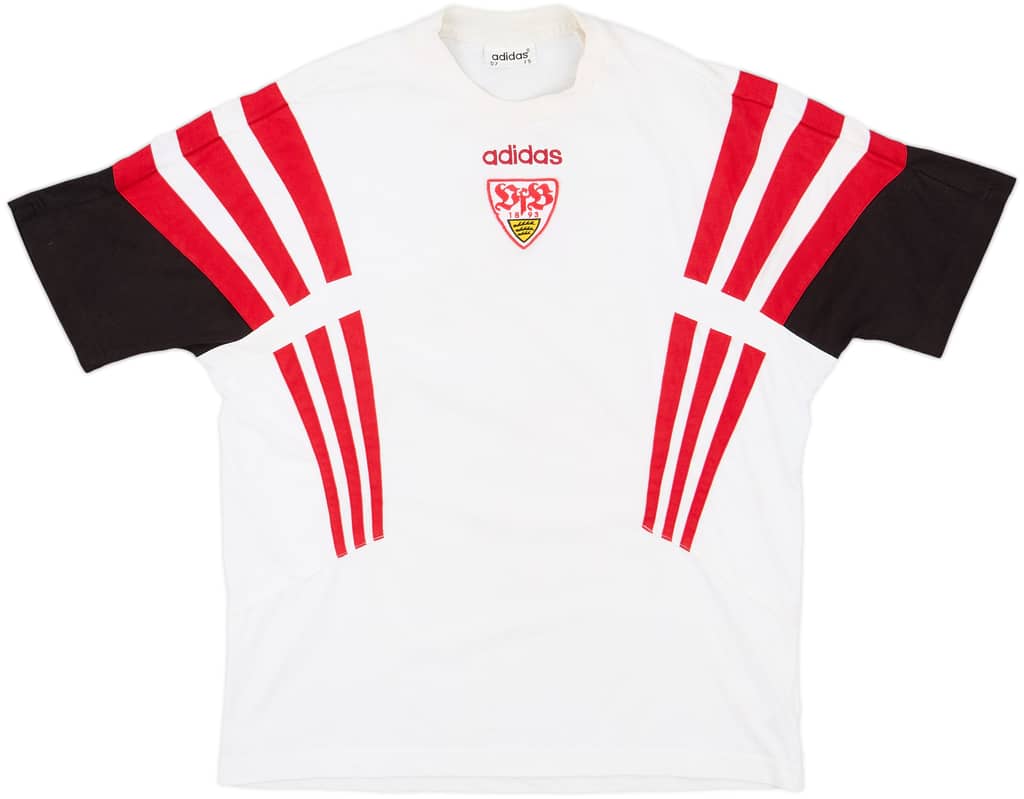 1996-97 Stuttgart adidas Cotton Tee - 9/10 - (L)