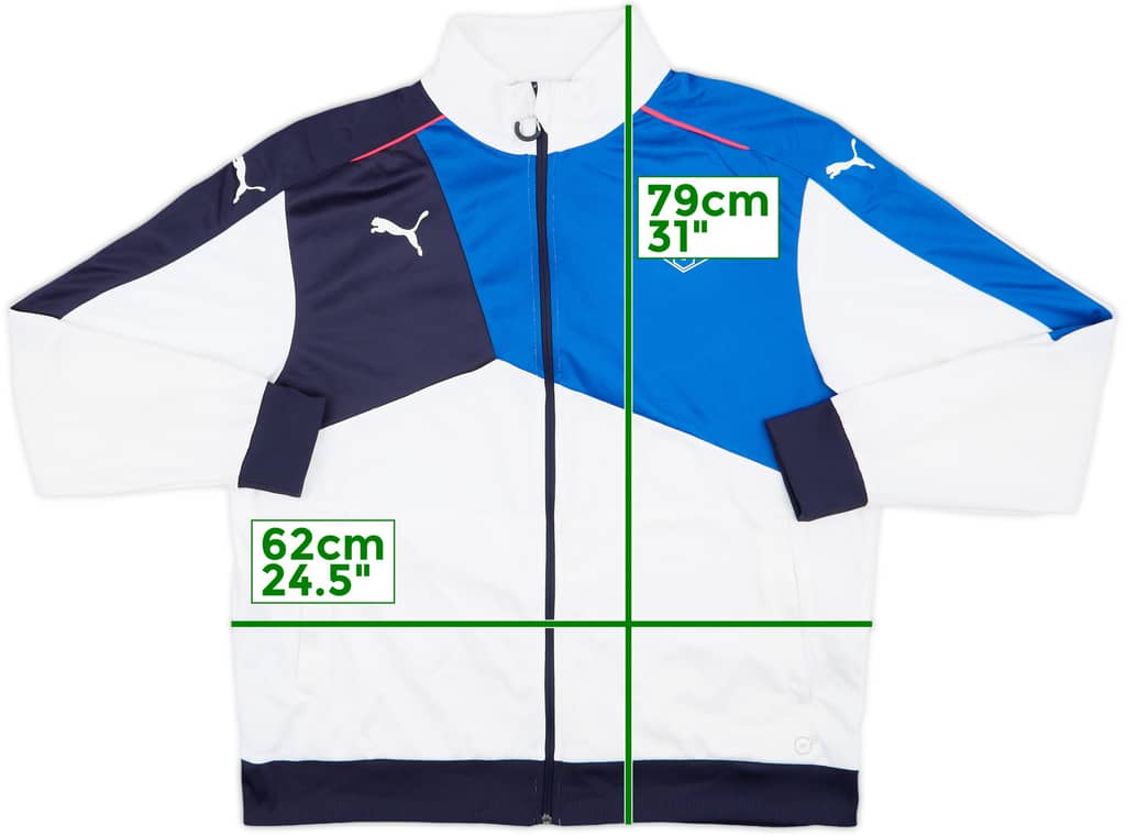 2014-15 Italy Puma Track Jacket - 8/10 - (XXL)