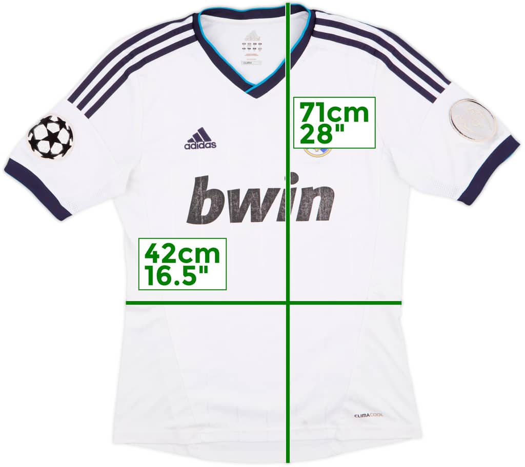 2012-13 Real Madrid Home Shirt - 4/10 - (S)