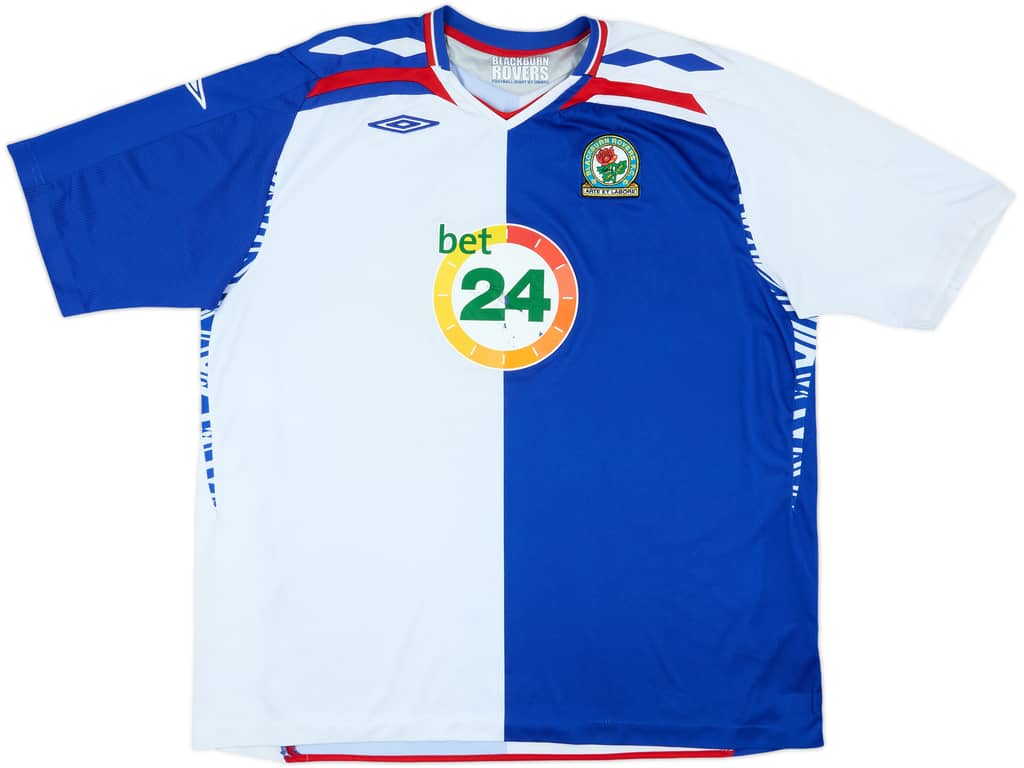 2007-08 Blackburn Home Shirt - 5/10 - (3XL)