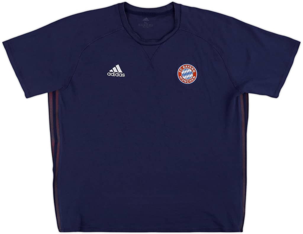 2021-22 Bayern Munich adidas Cotton Tee - 8/10 - (XL)
