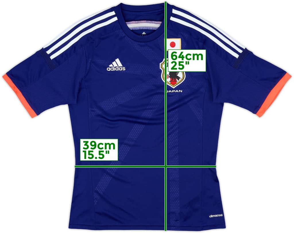 2013-15 Japan Home Shirt - 9/10 - (XS)
