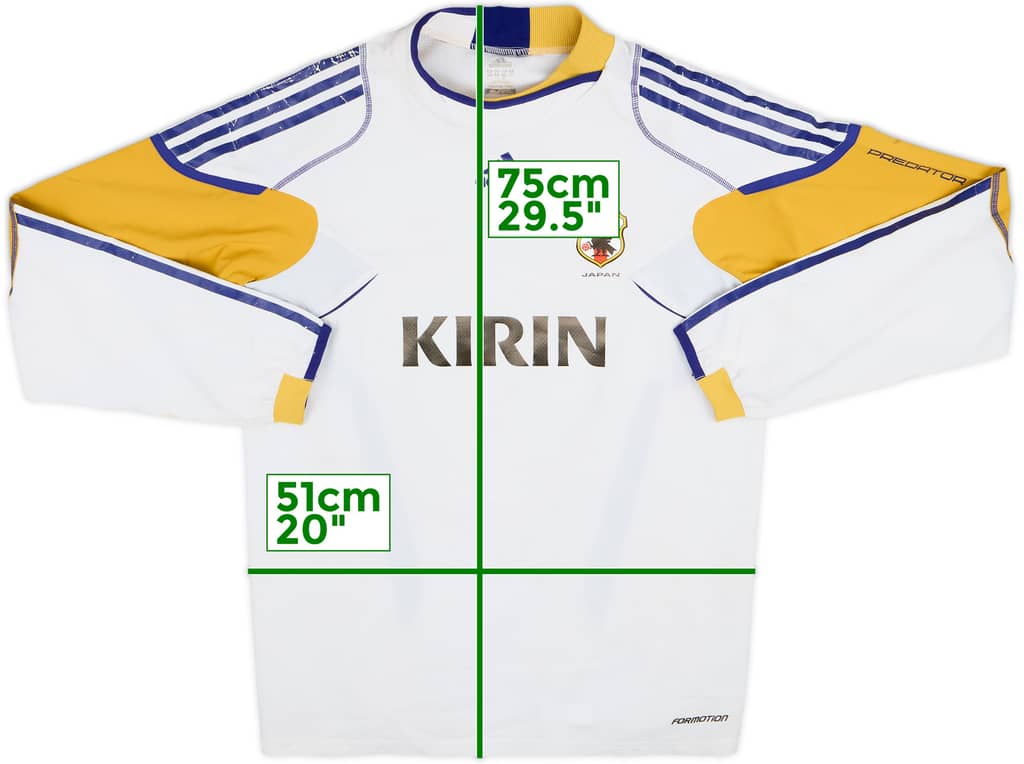 2011-12 Japan adidas Formotion Drill Top - 7/10 - (M)