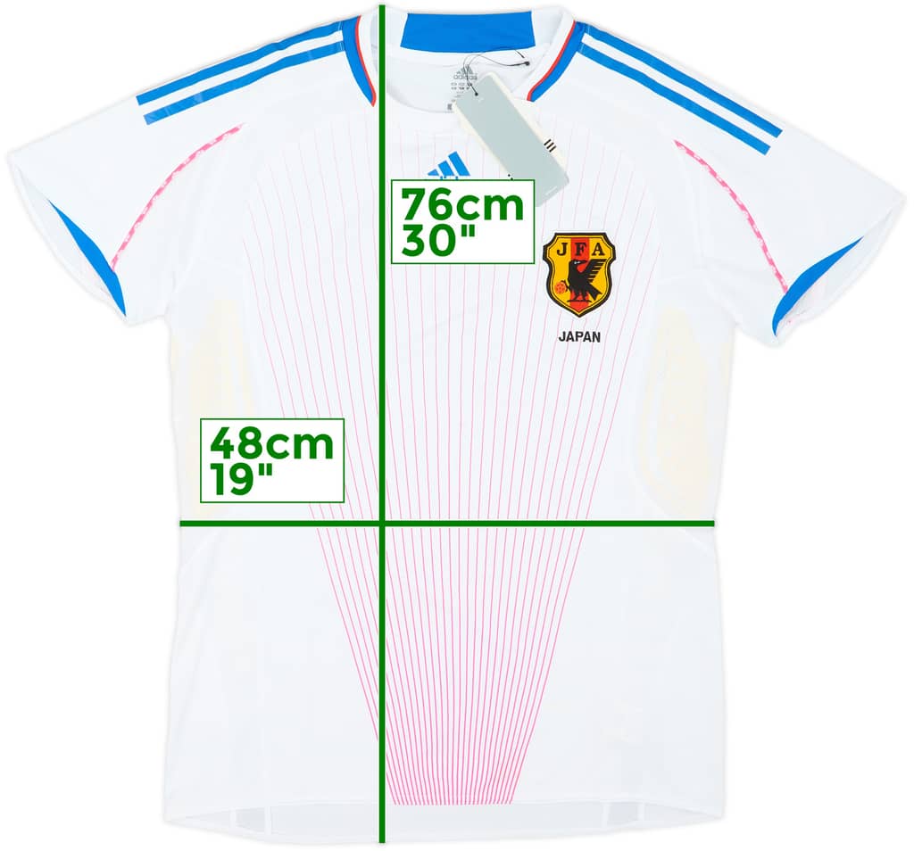 2008-09 Japan Women Olympics Authentic Away Shirt (Women's L)