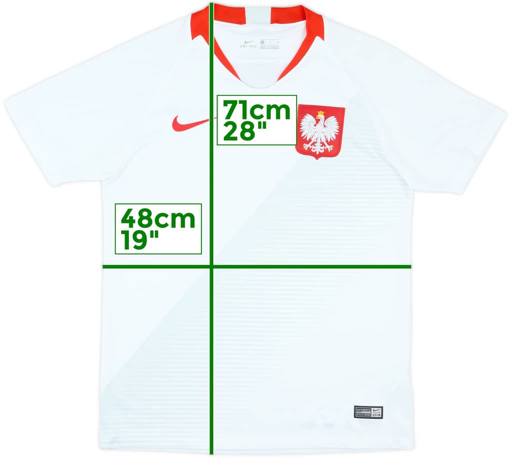 2018-19 Poland Home Shirt - 9/10 - (S)