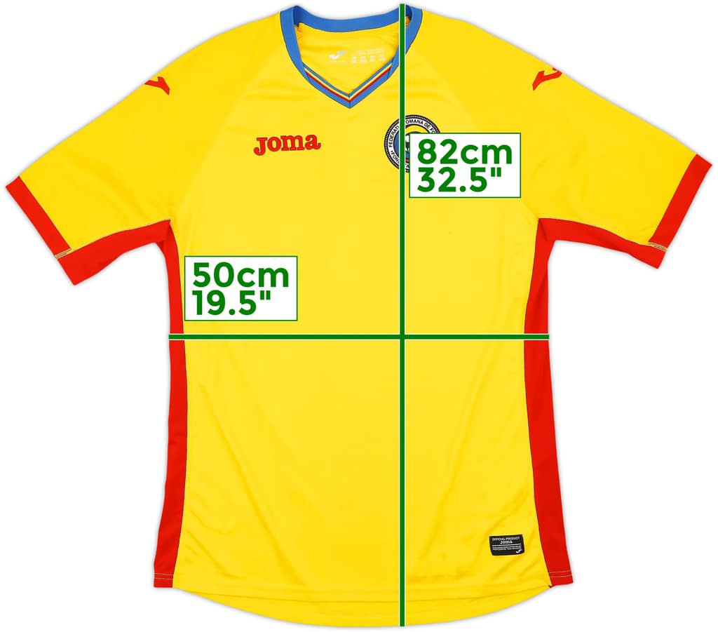2016-17 Romania Home Shirt - 8/10 - (XXL)