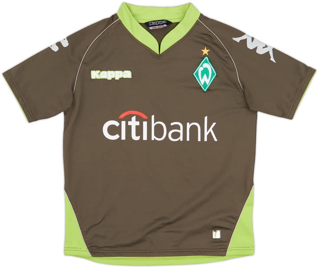 2007-08 Werder Bremen Away Shirt - 9/10 - (XL.Boys)