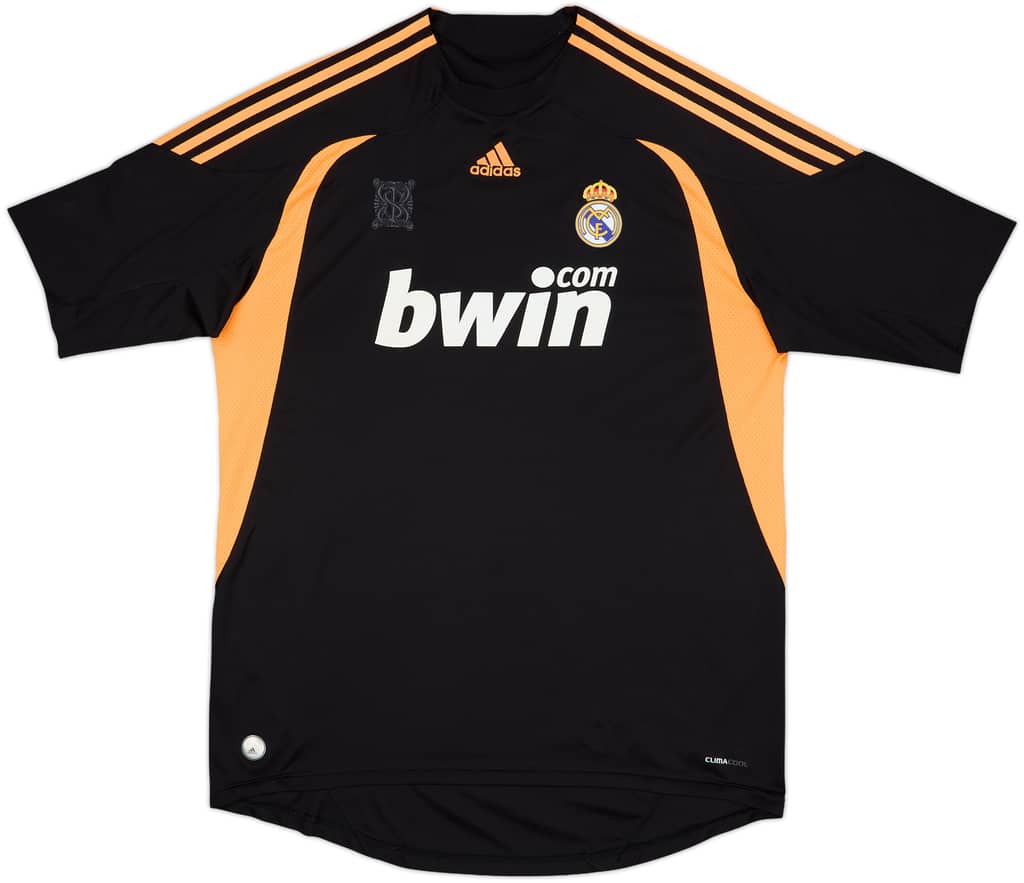 2009-10 Real Madrid GK Home S/S Shirt - 8/10 - (XL)