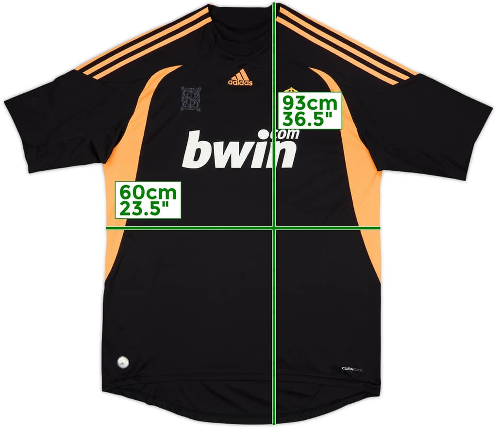 2009-10 Real Madrid GK Home S/S Shirt - 8/10 - (XL)