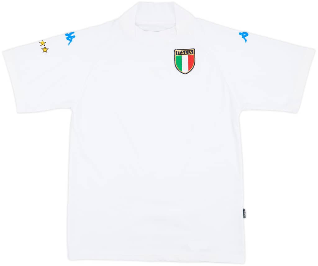 2000-01 Italy Away Shirt - 8/10 - (XL.Boys)