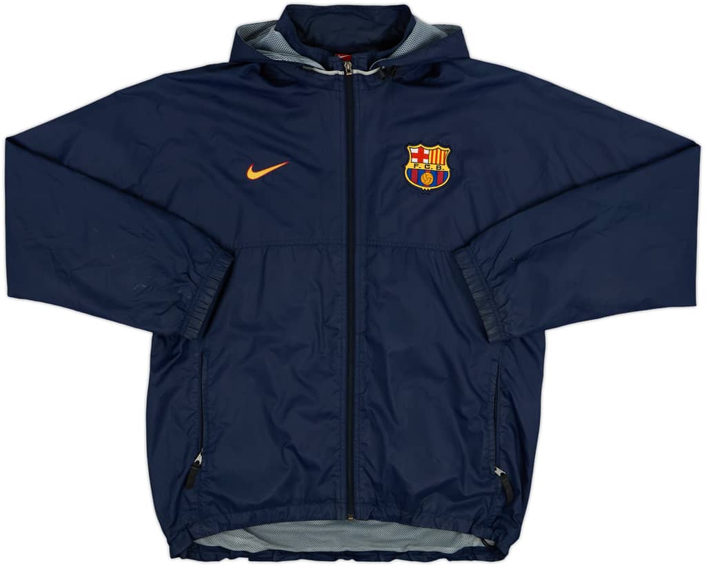 1999-00 Barcelona Nike Hooded Rain Jacket - 6/10 - (M)